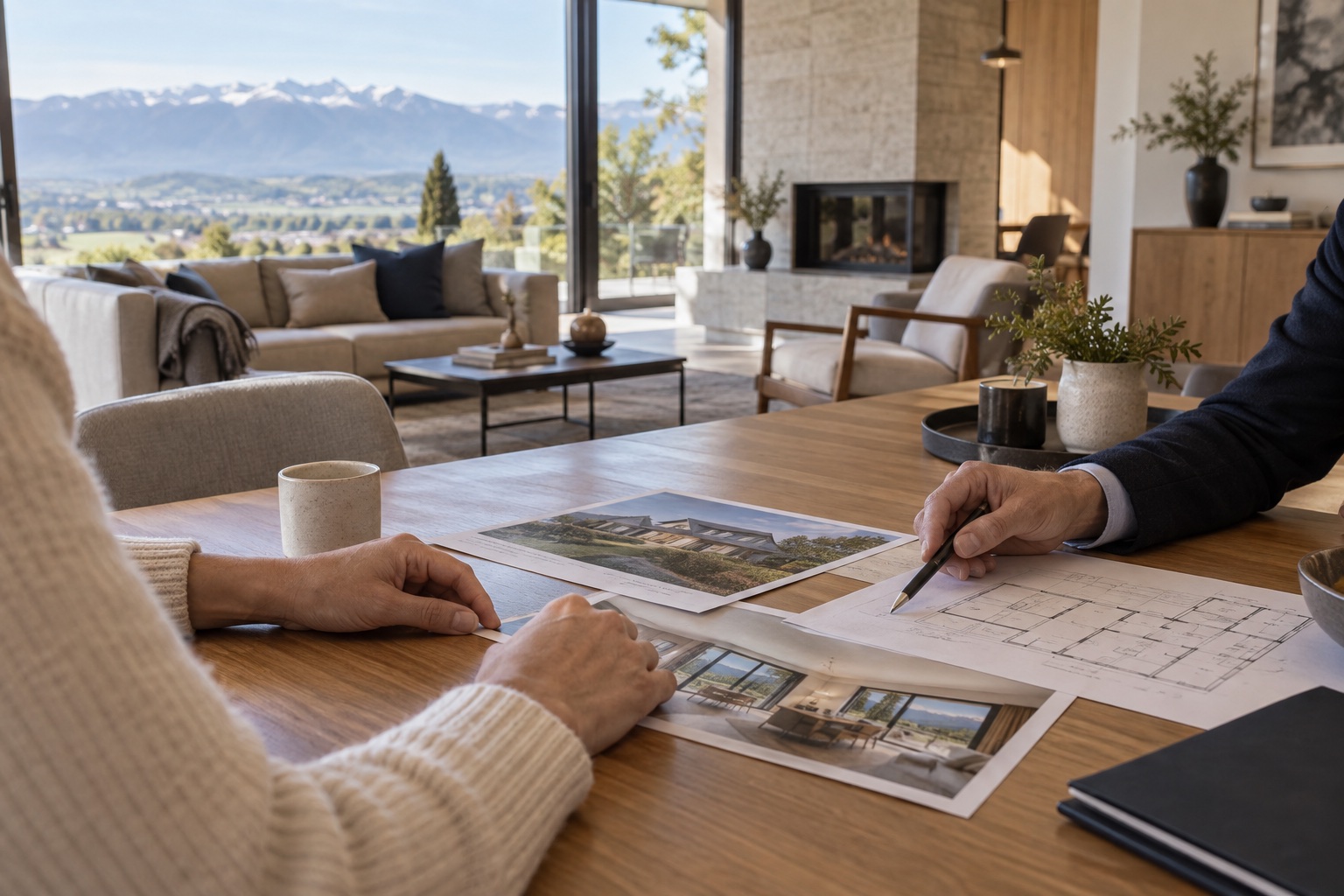 Échange autour d’un projet immobilier