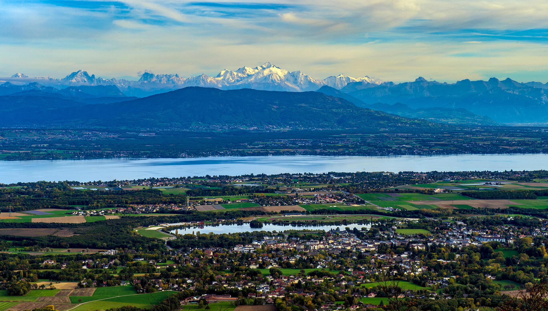 Vue de Divonne-les-Bains