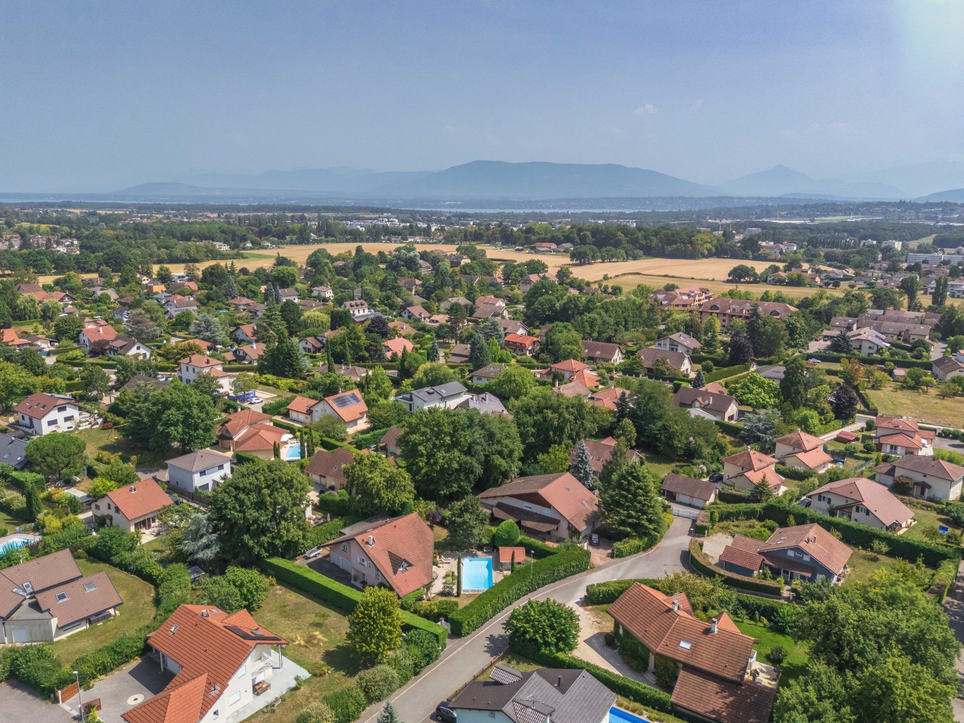 Vue de Prévessin-Moëns