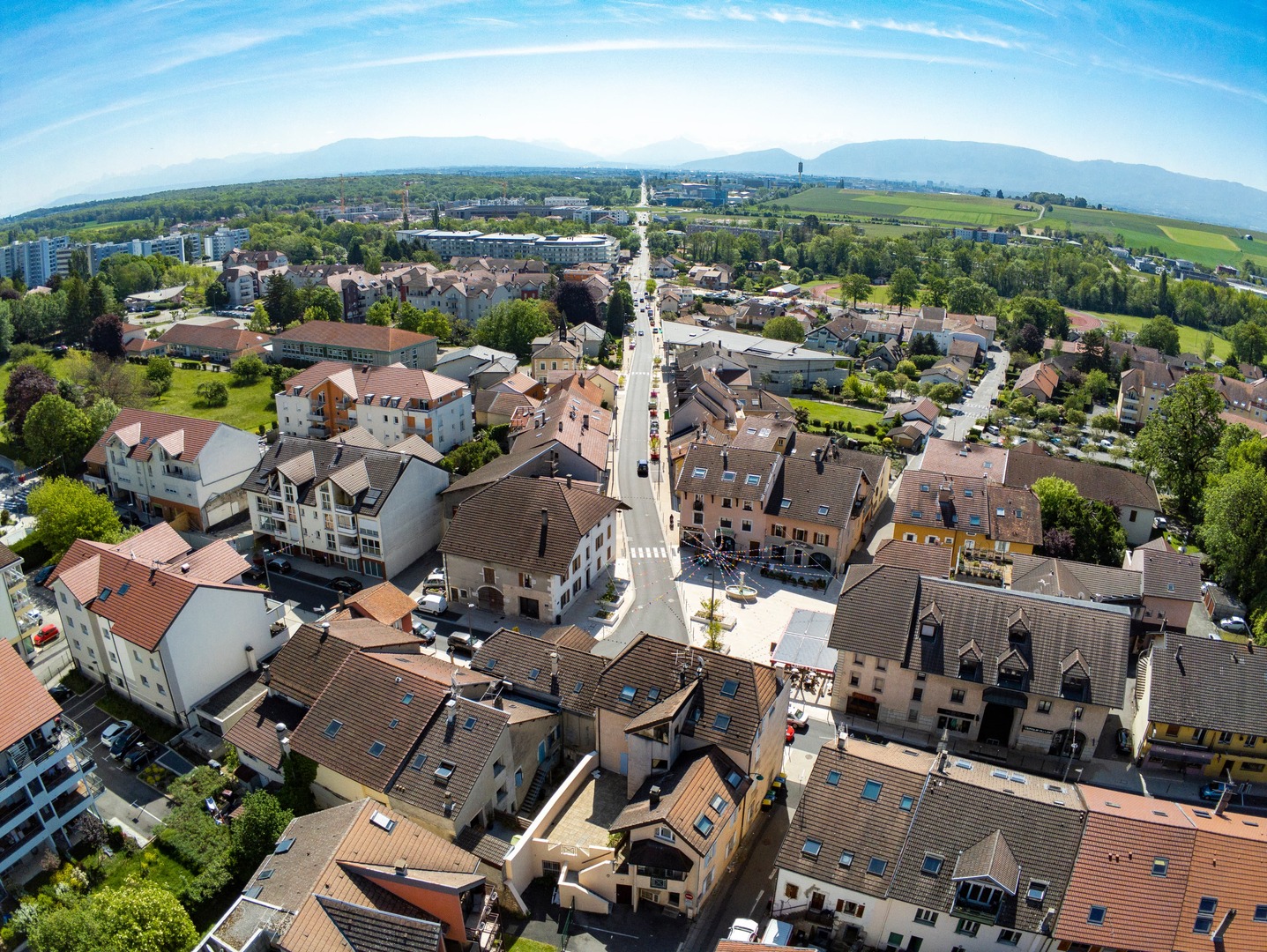 Vue de Saint-Genis-Pouilly