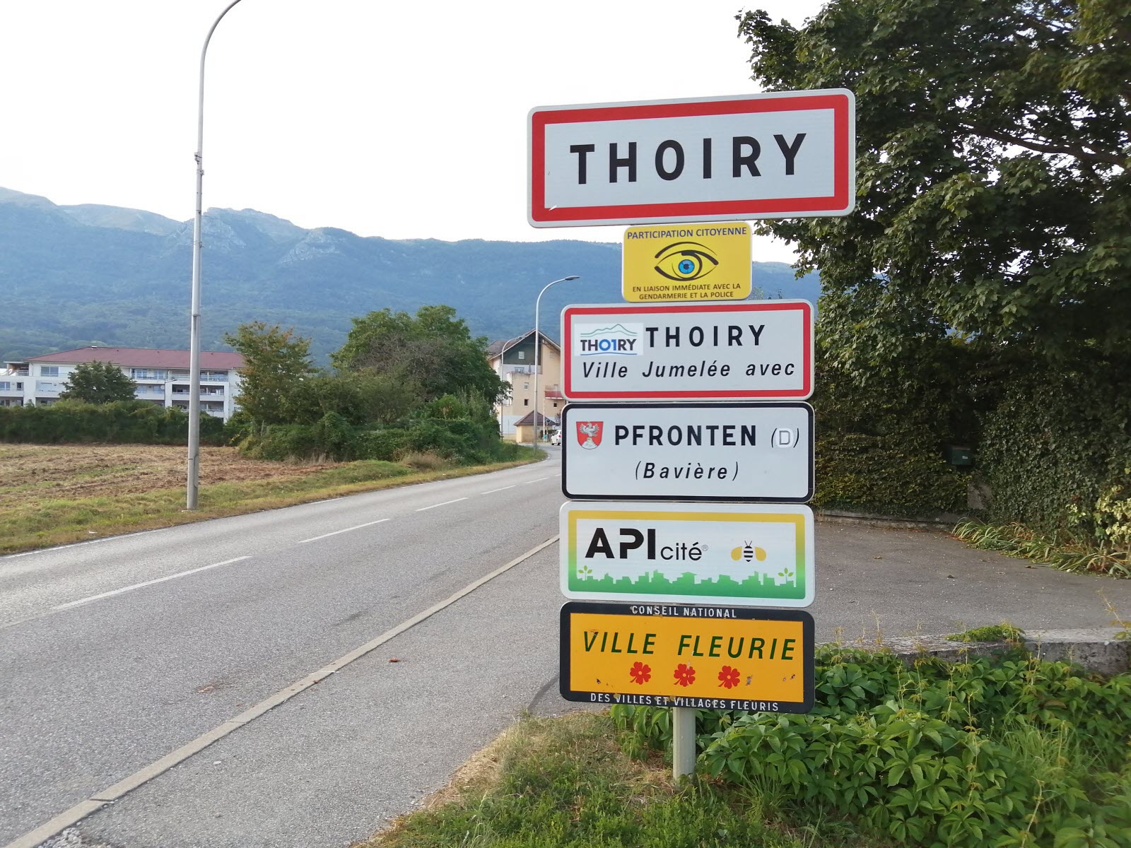 Vue de Thoiry